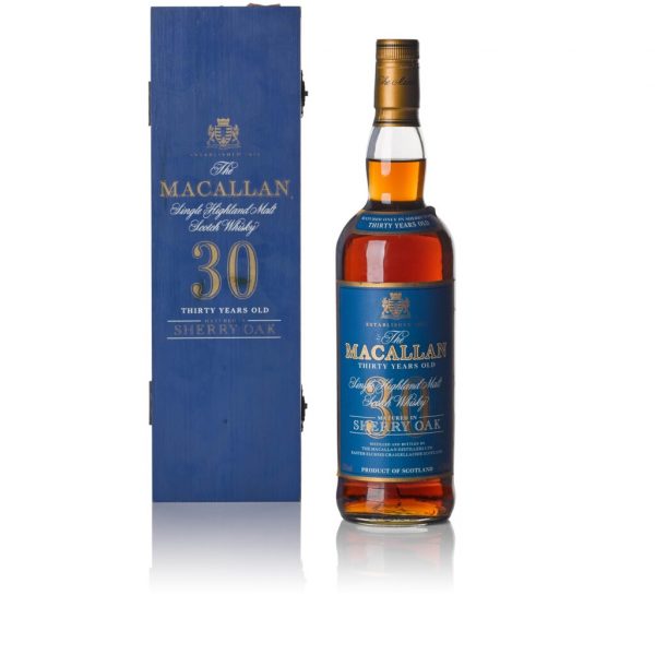 Macallan 30 Year Old Blue Label Whisky
