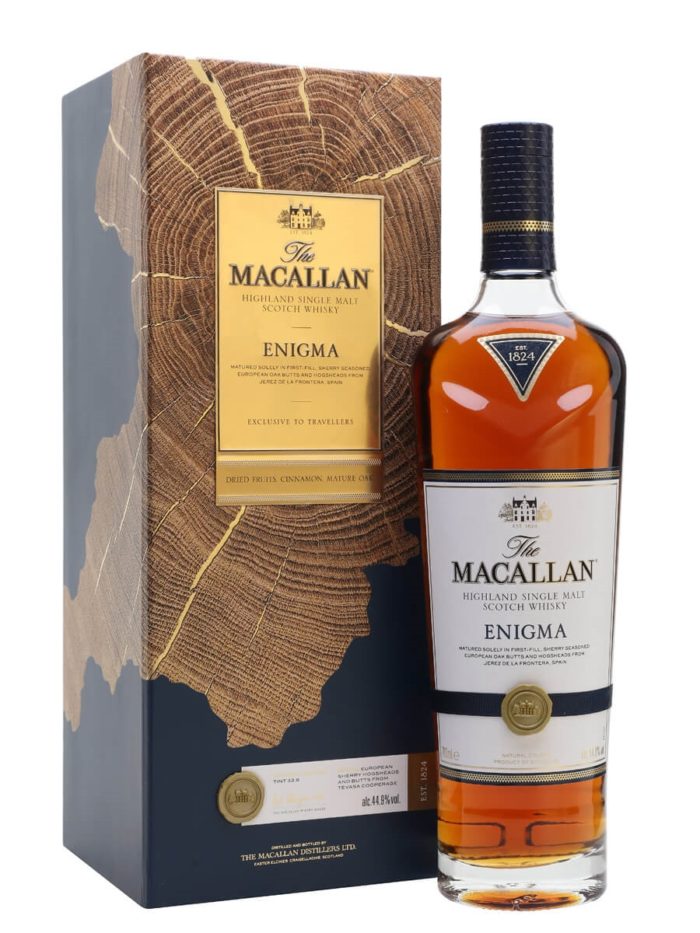Macallan Enigma Sherry cask Whisky