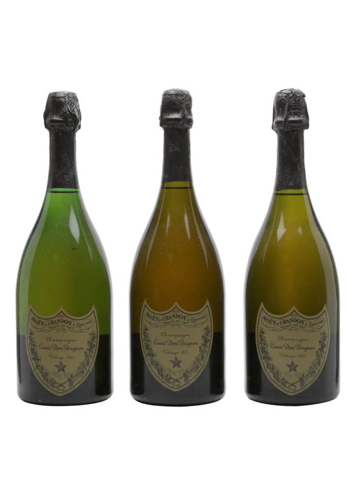 Dom Perignon pack of 3 champagne