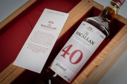 Macallan 40 year red collection