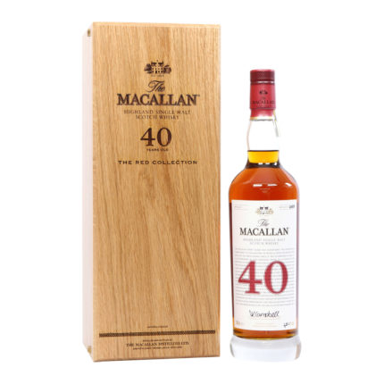 Macallan 40 year red collection Whisky for Sale